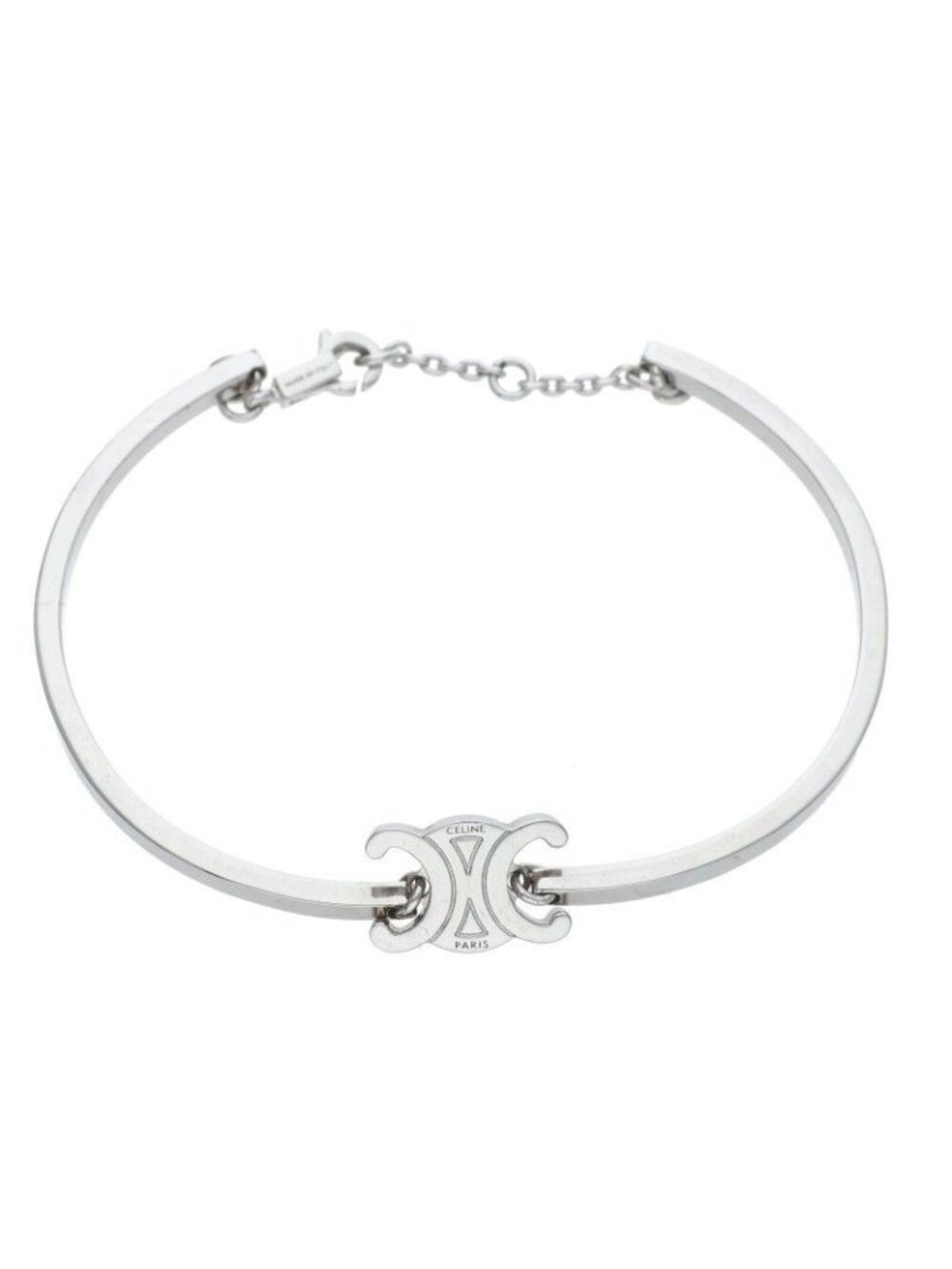 Celine Triomphe Silver Bracelet